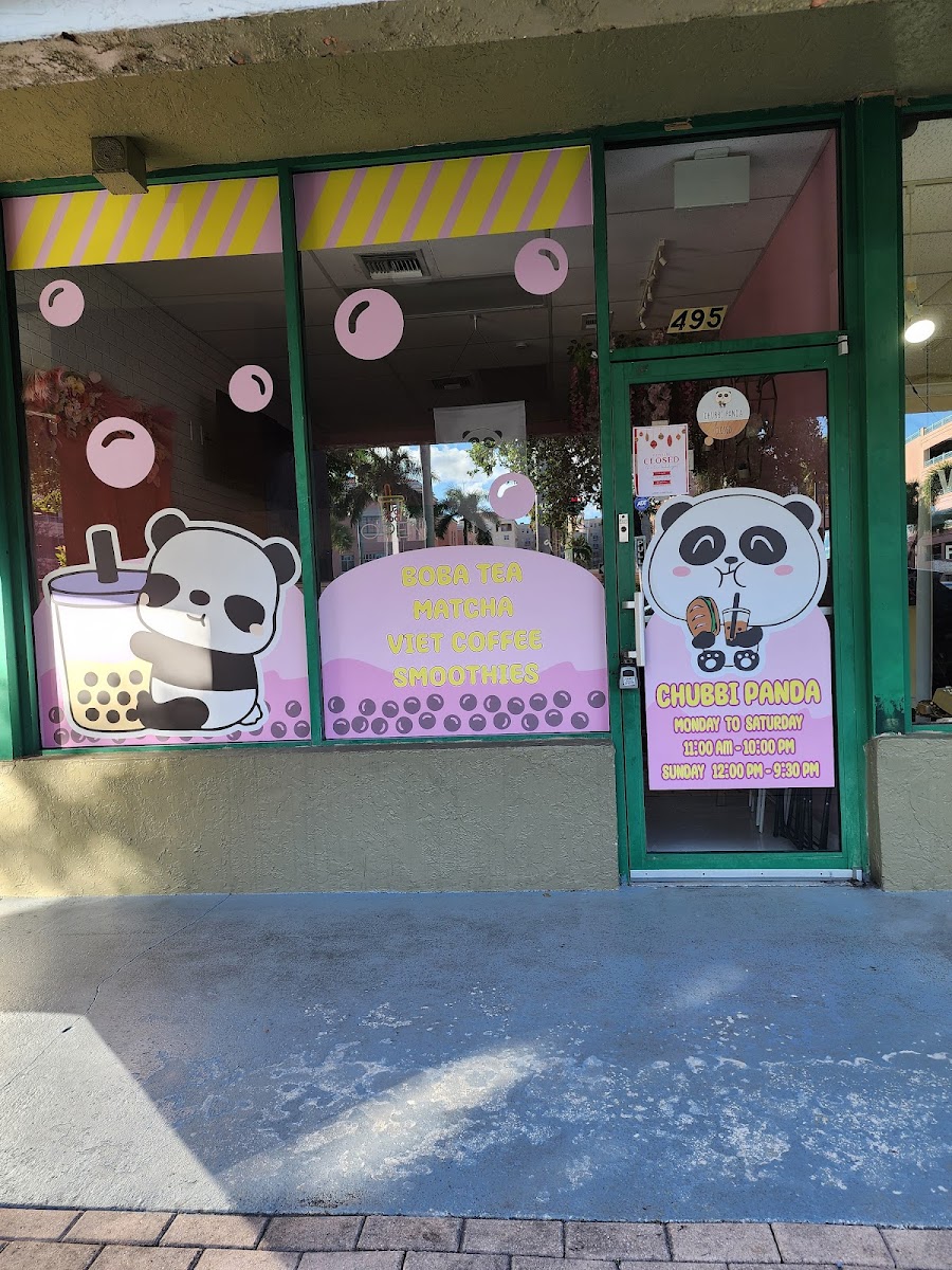 Chubbi Panda Tea and Pearls